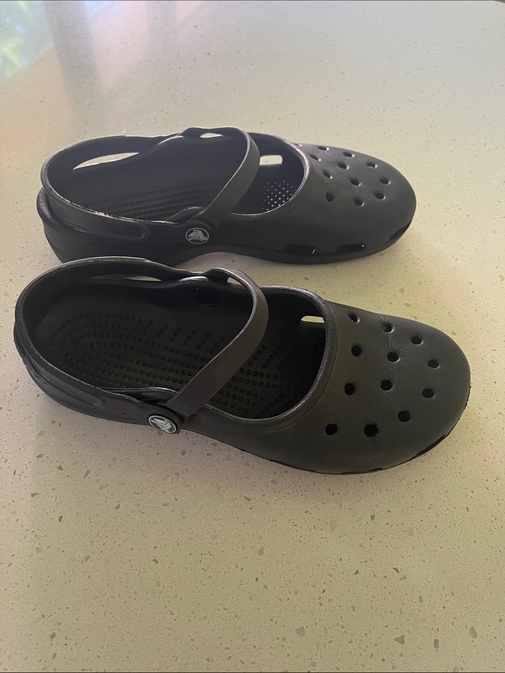 CROCS Women’s Black Vented Mary Jane Clog